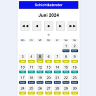 Schichtkalender Icon